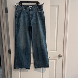 Good American Blue Flare Jeans